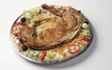 نصف تيس مندي مع رز الناضج